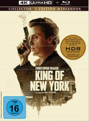 King of New York  -Uncut Mediabook Edition  (4K Ultra HD+blu-ray)