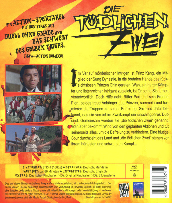 Tödlichen Zwei, Die - Uncut Edition (blu-ray)