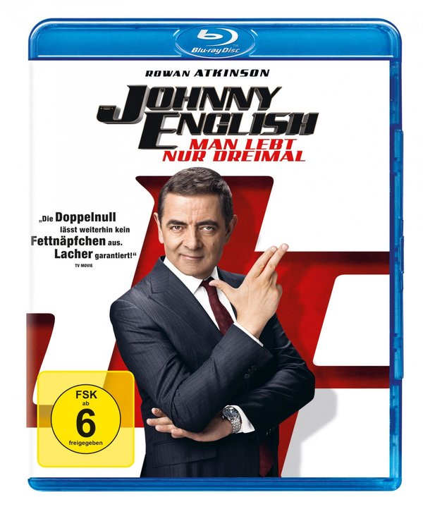 Johnny English - Man lebt nur dreimal (blu-ray)