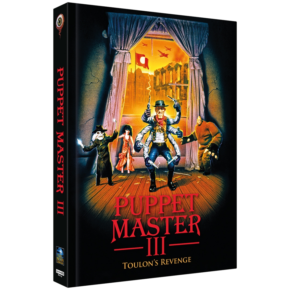 Puppet Master 3 - Toulons Rache - Uncut Mediabook Edition  (4K Ultra HD+blu-ray) (B)