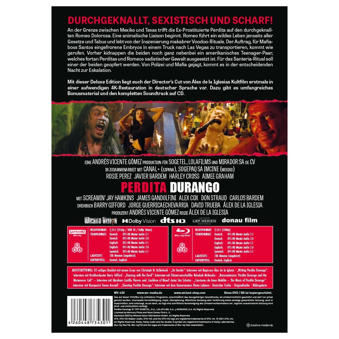 Perdita Durango - Uncut Mediabook Edition  (4K Ultra HD+blu-ray)