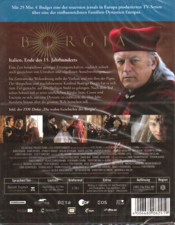 Borgia - Director's Cut - Die komplette 1. Staffel (blu-ray)