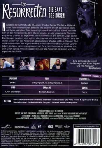 Resurrected, The - Uncut Edition