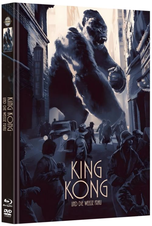 King Kong und die weiße Frau - Uncut Mediabook Edition  (DVD+blu-ray) (A)