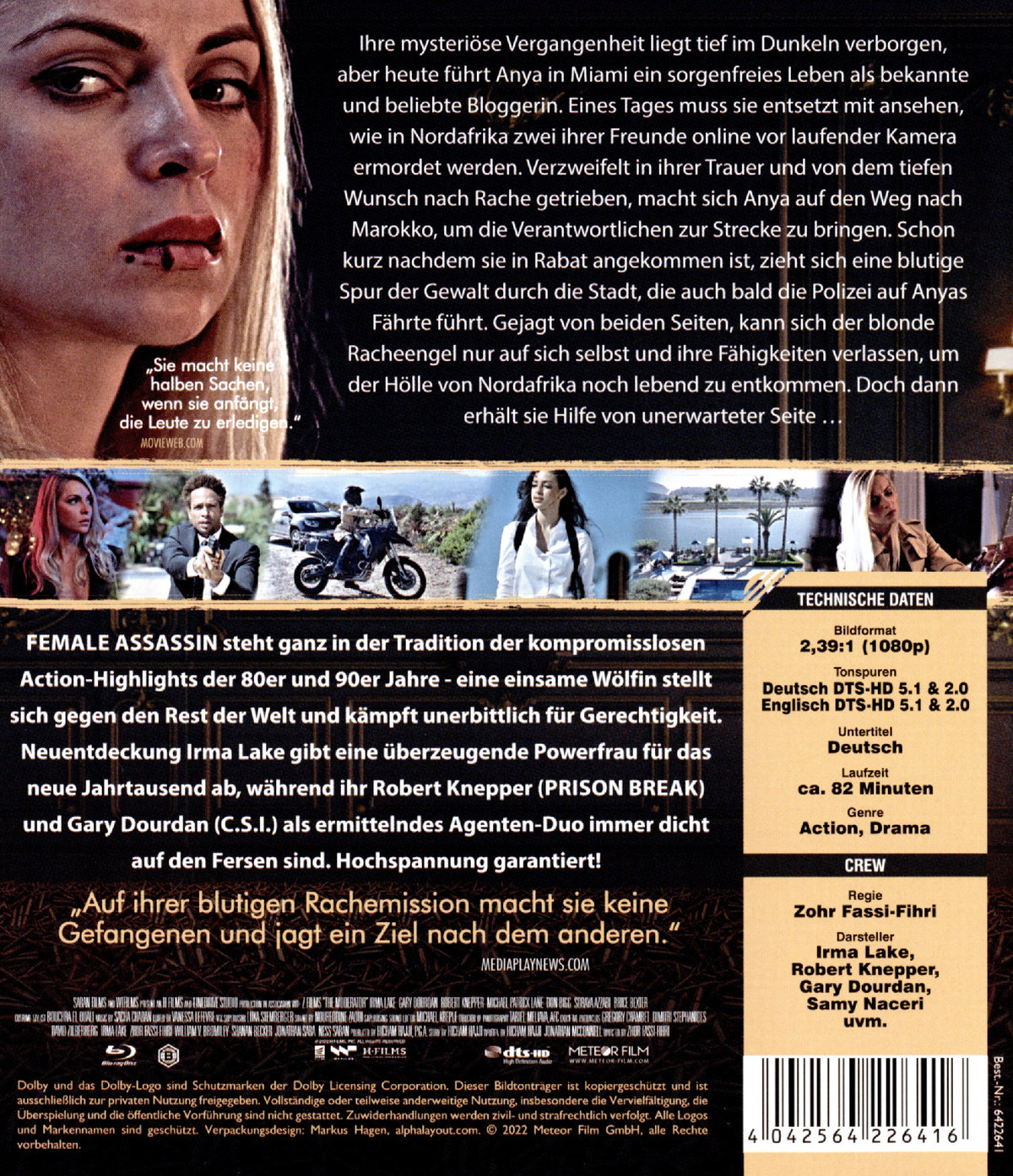 Female Assassin - Rache ist süß (blu-ray)