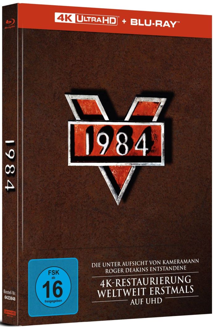1984 - Uncut Mediabook Edition  (4K Ultra HD+blu-ray)