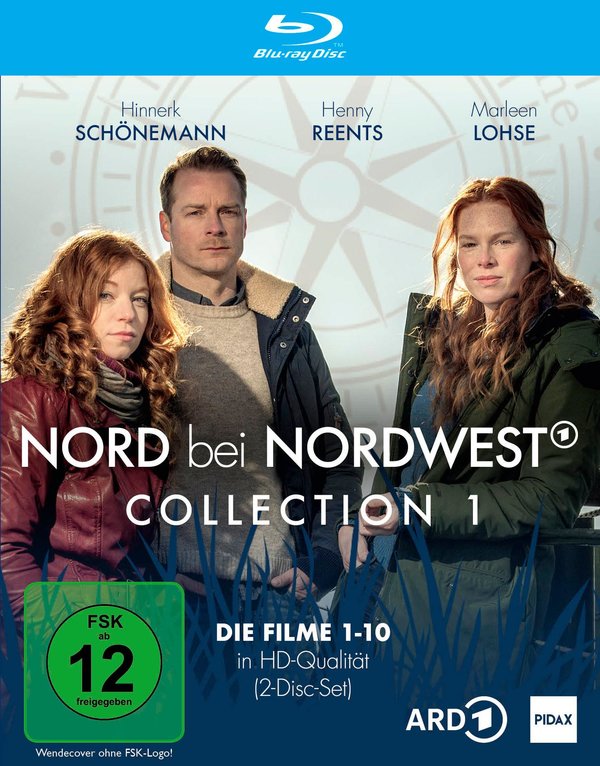 Nord bei Nordwest - Collection 1 / Die ersten 10 Spielfilmfolgen der erfolgreichen Küstenkrimi-Reihe in brillanter HD-Qualität  [2 BRs]  (Blu-ray Disc)