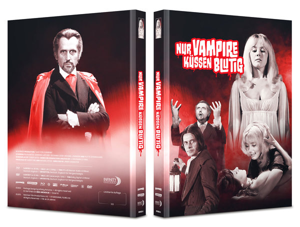 Nur Vampire küssen blutig - Uncut Mediabook Edition  (DVD+blu-ray) (C)