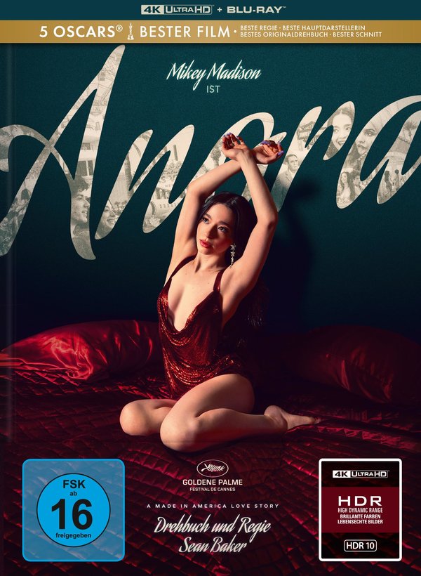 Anora - Uncut Mediabook Edition  (4K Ultra HD+blu-ray)