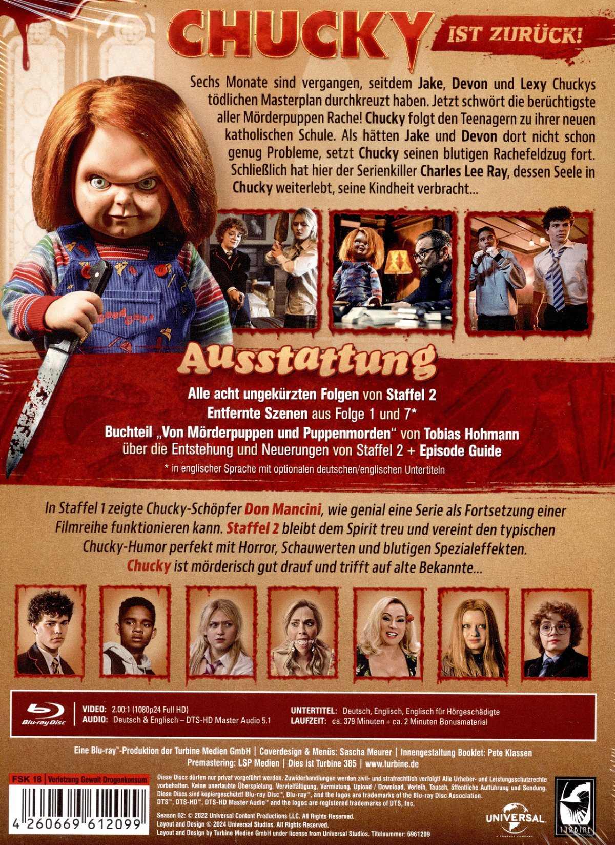 Chucky - Season 2  - Uncut Mediabook Edition  (blu-ray)