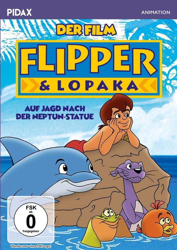 Flipper & Lopaka - Der Film: Auf Jagd nach der Neptun-Statue / Der Film zur Kultserie über den allseits beliebten Delfin (Pidax Animation)  (DVD)