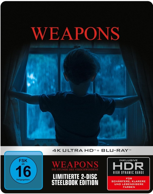 Weapons - Die Stunde des Verschwindens - Limitiertes Steelbook  (4K Ultra HD+Blu-ray)