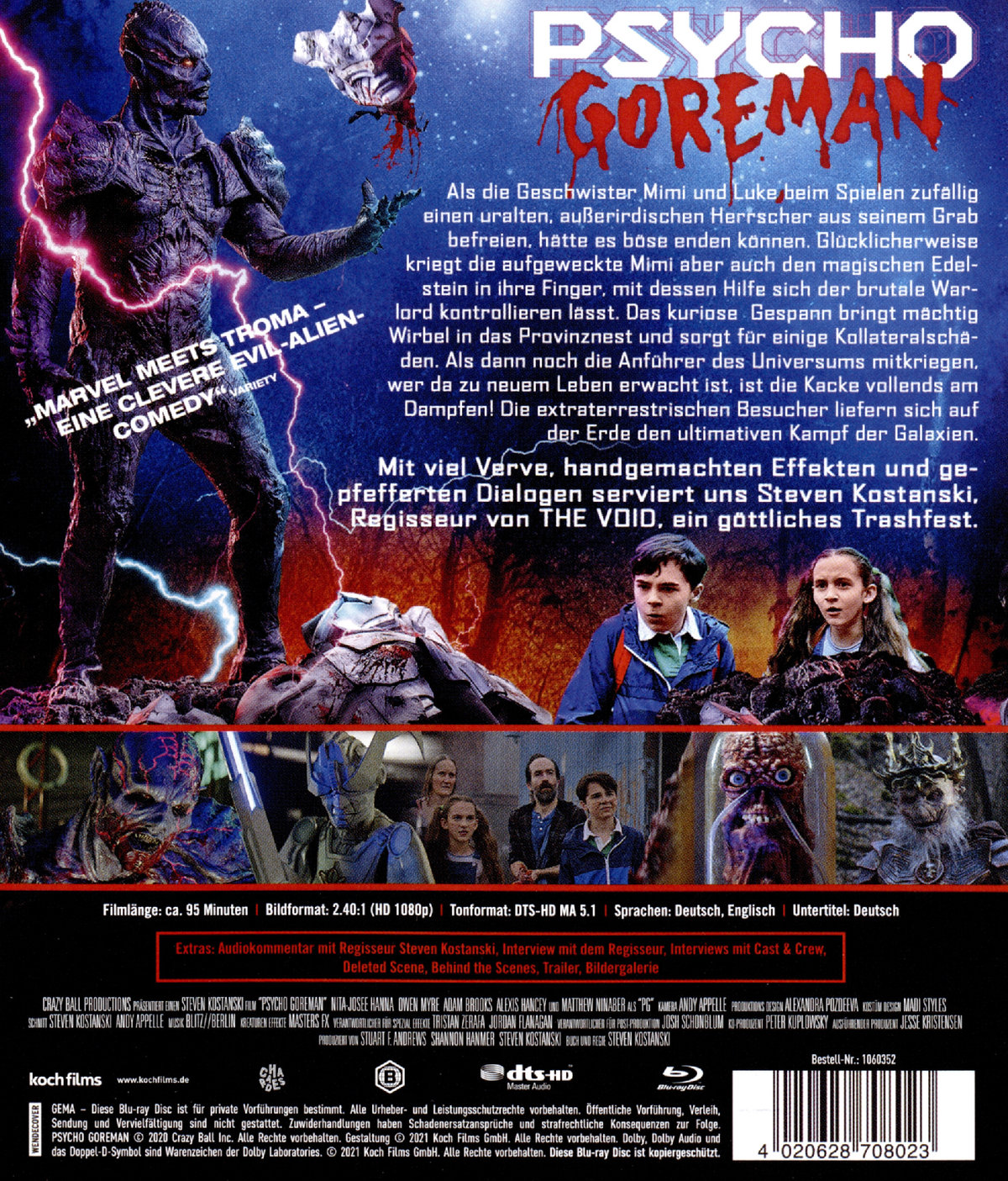 Psycho Goreman (blu-ray)