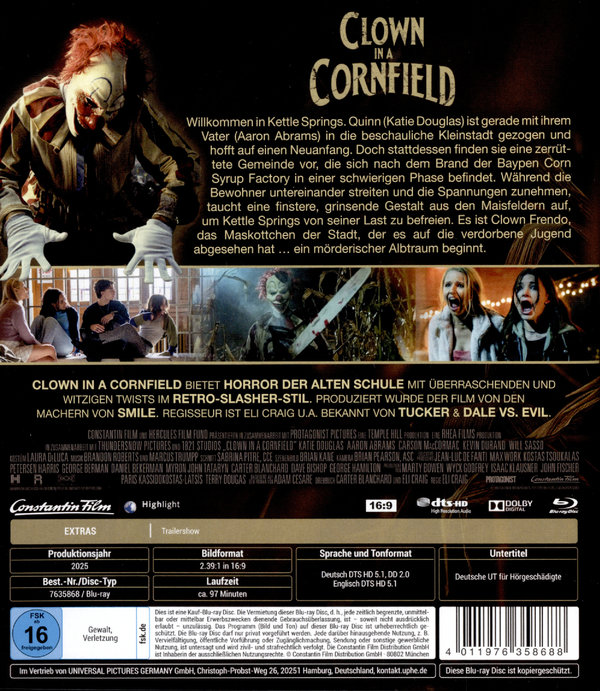 Clown in a Cornfield  (Blu-ray Disc)