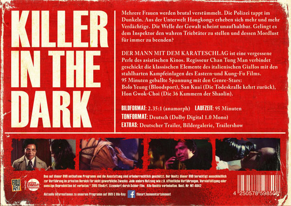 Killer in the Dark - Mann mit dem Karateschlag, Der - Limited Edition