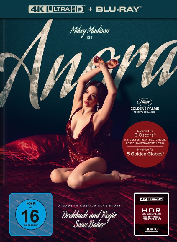 Anora - Uncut Mediabook Edition  (4K Ultra HD+blu-ray)