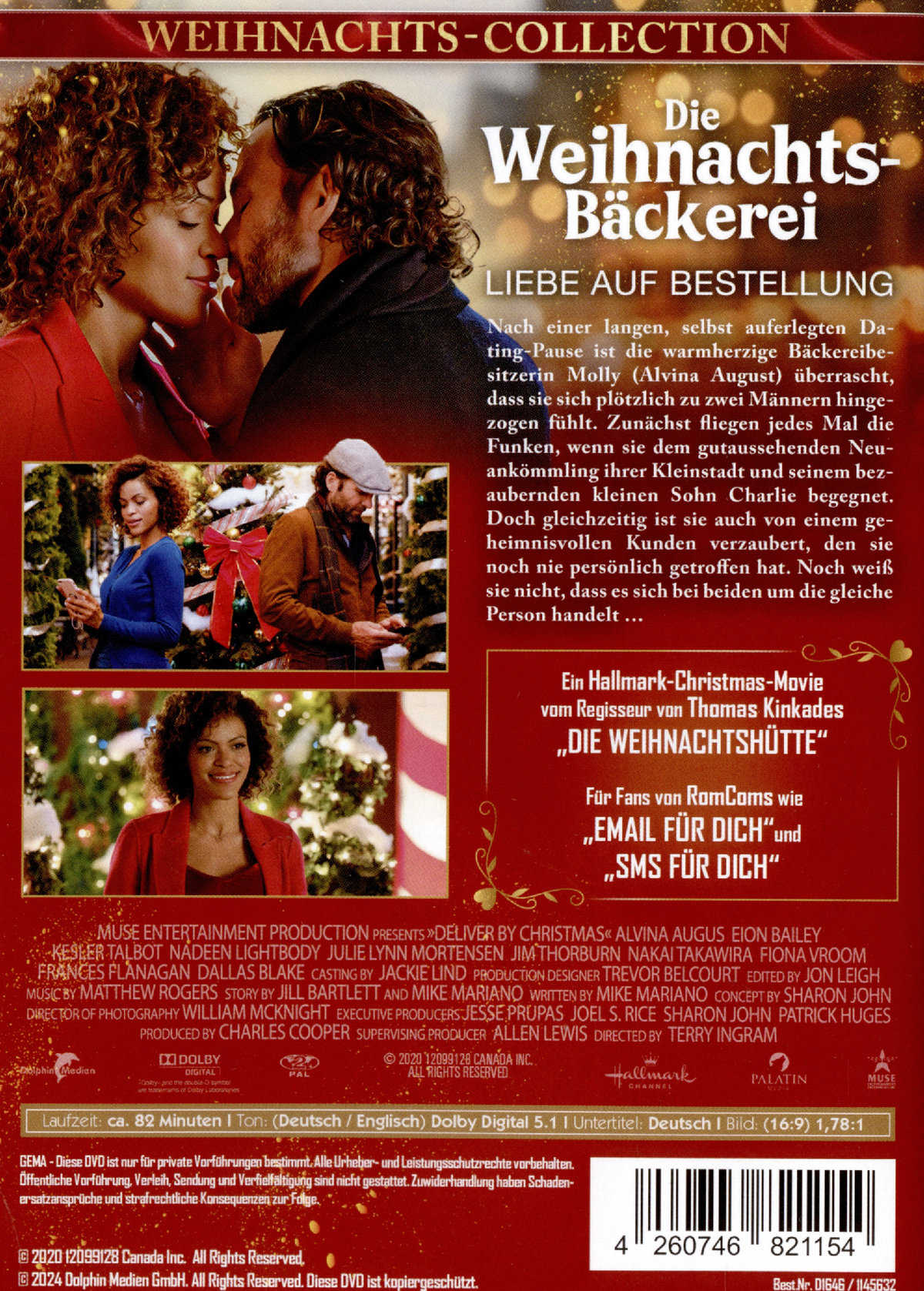 Die Weihnachtsbäckerei - Liebe auf Bestellung  (DVD)