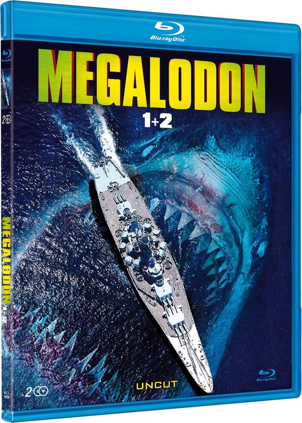 Megalodon 1+2 Uncut Special Edition (mit Wendecover)  [2 BRs]  (Blu-ray Disc)