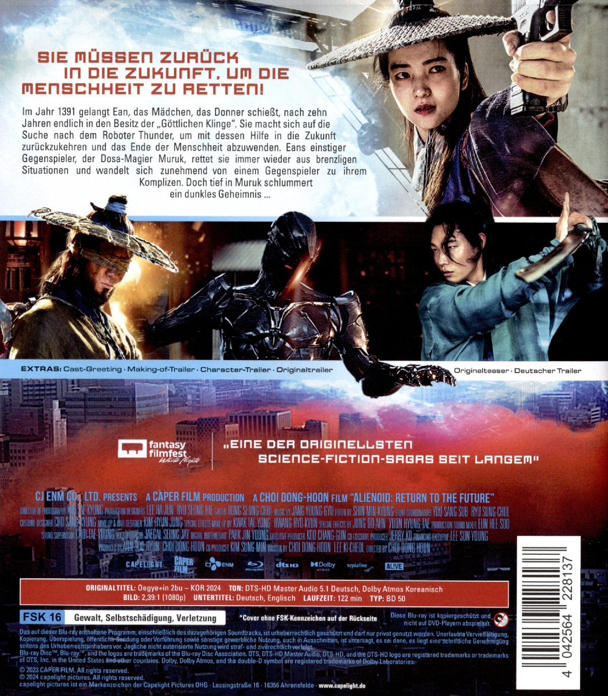 Alienoid 2: Return to the Future  (Blu-ray Disc)