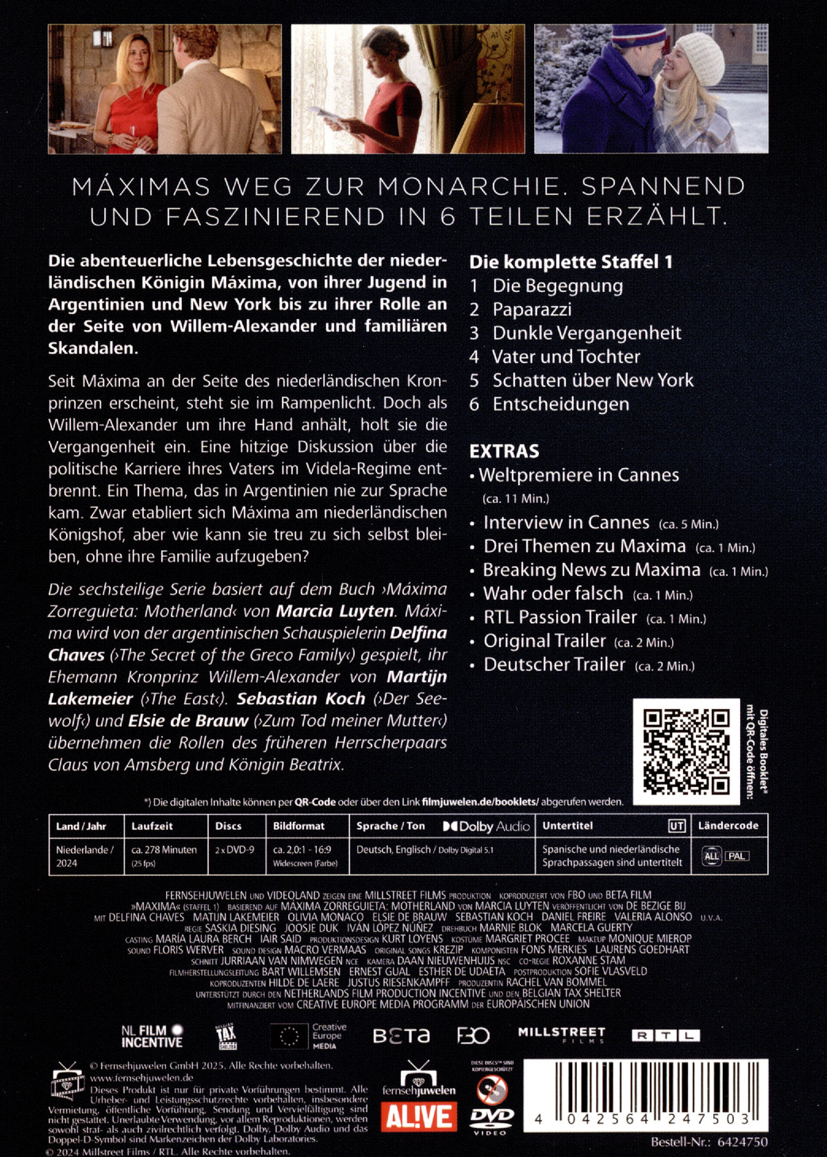 Maxima - Staffel 1 (alle 6 Folgen) (Filmjuwelen)  [2 DVDs]  (DVD)