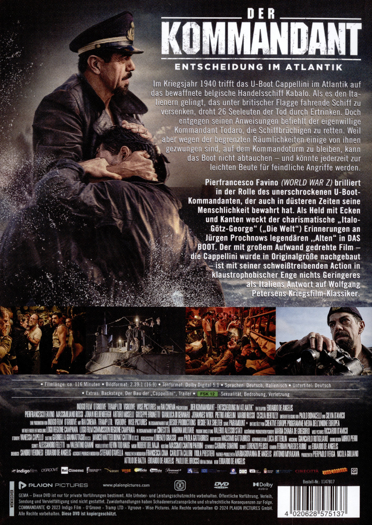 Der Kommandant - Entscheidung im Atlantik  (DVD)
