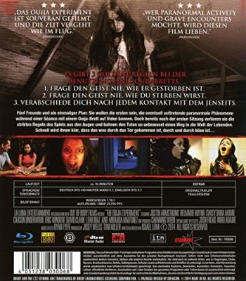 Ouija Experiment , The (blu-ray)