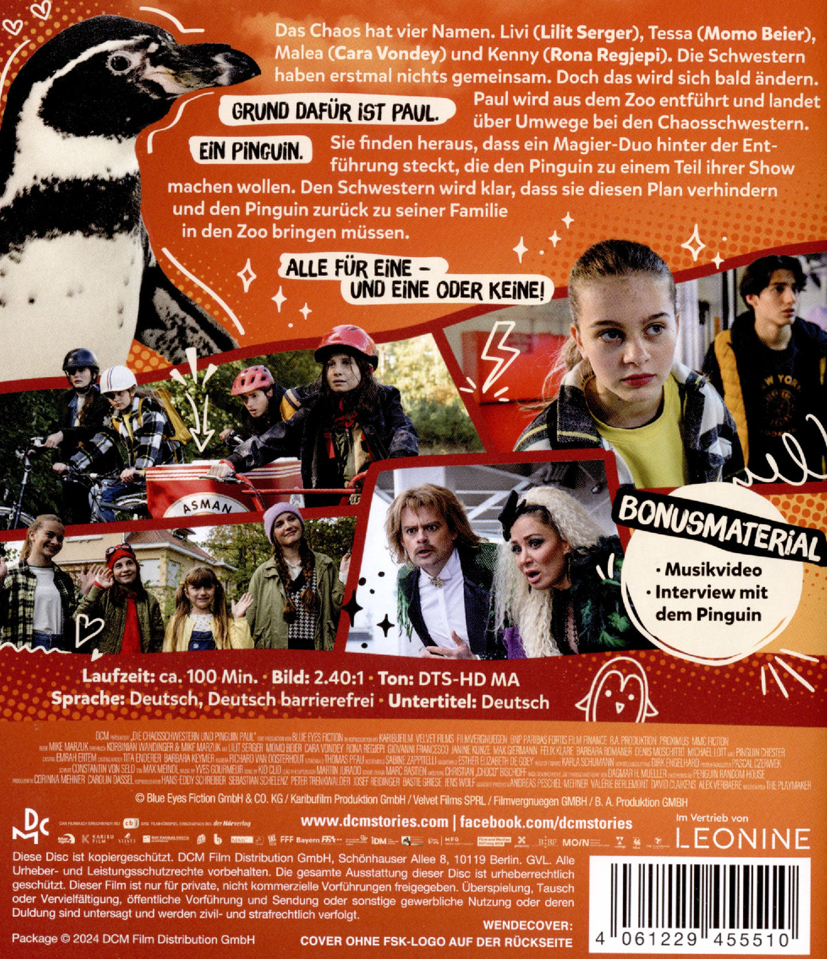 Die Chaosschwestern und Pinguin Paul  (Blu-ray Disc)