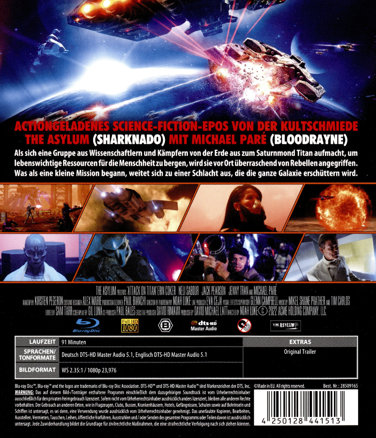 Alien Space Battle (blu-ray)