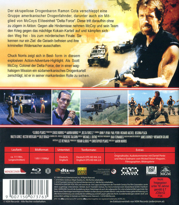 Delta Force 2 - Uncut (blu-ray)