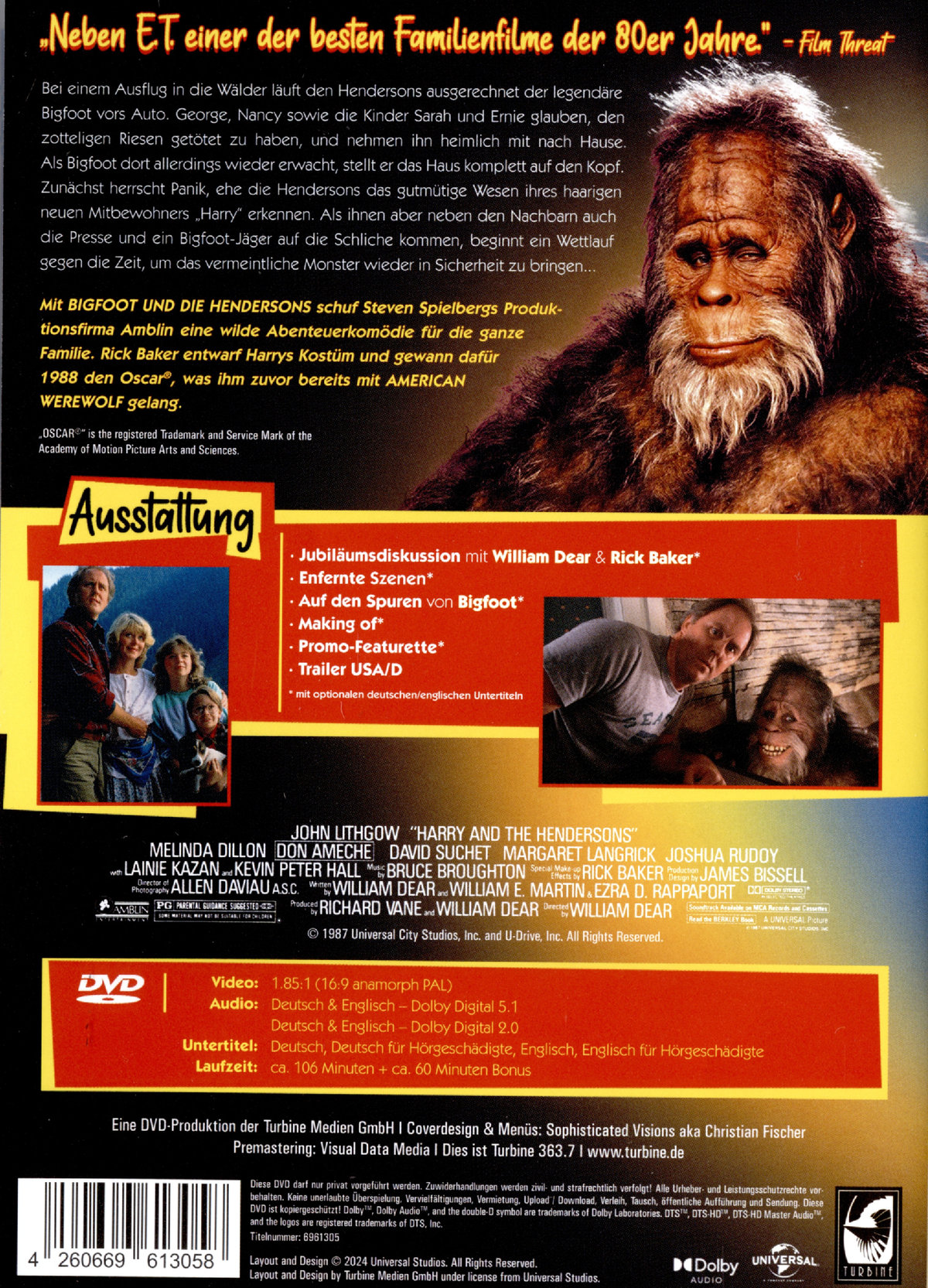 Bigfoot und die Hendersons  (DVD)