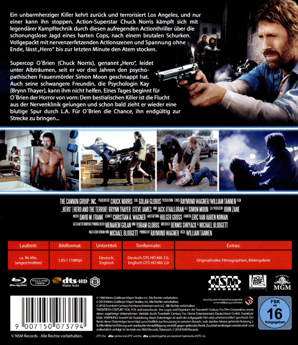 Hero - Chuck Norris (blu-ray)