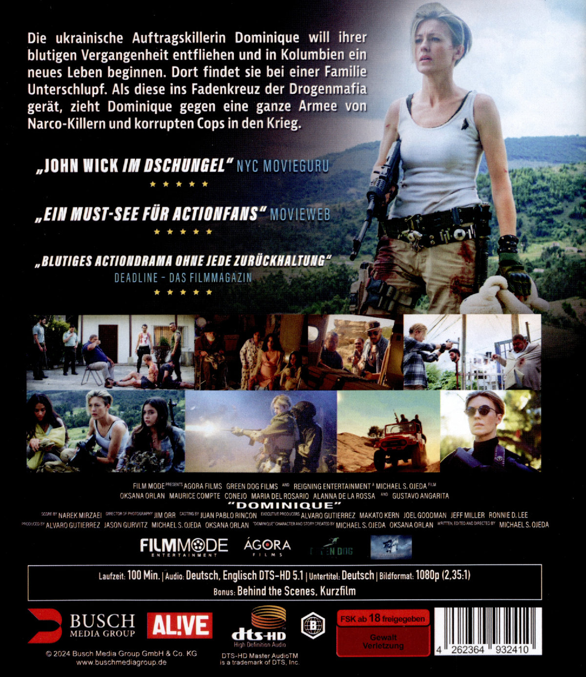 Dominique - Rise of the Phoenix (uncut)  (Blu-ray Disc)