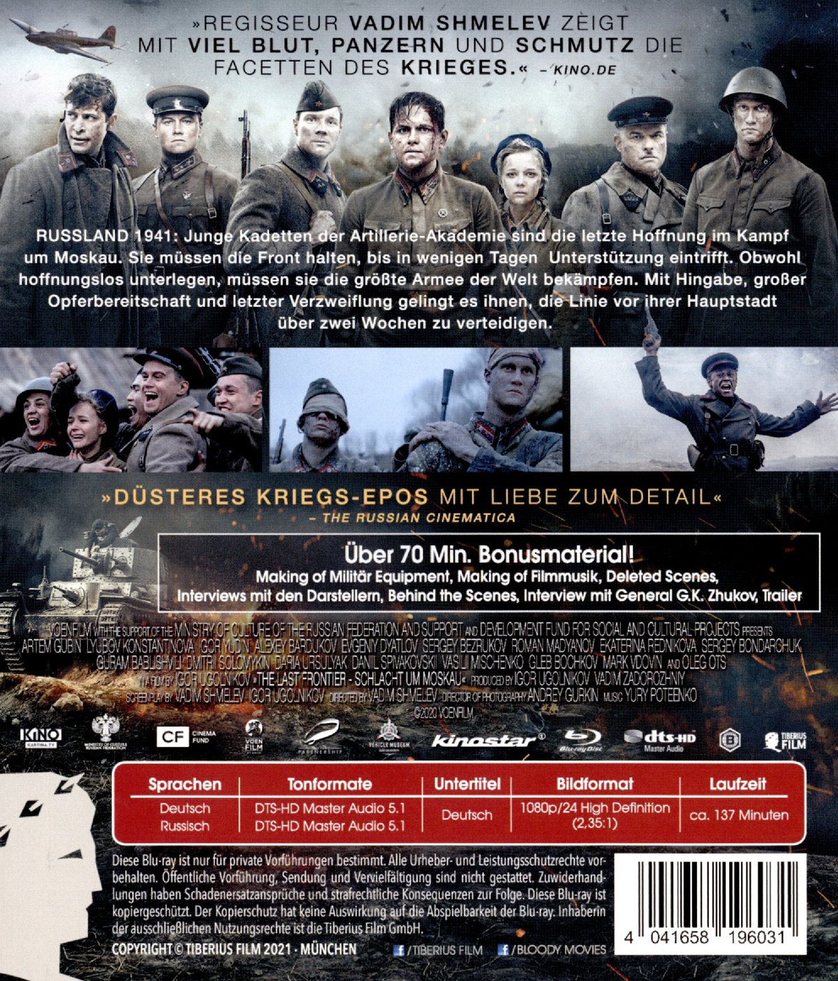 Last Frontier, The - Die Schlacht um Moskau (blu-ray)