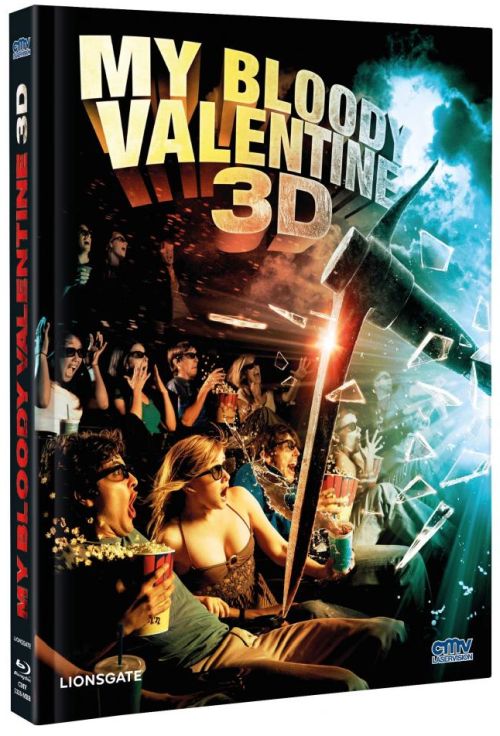 My bloody Valentine 3D - Uncut Mediabook Edition  (DVD+blu-ray) (B)