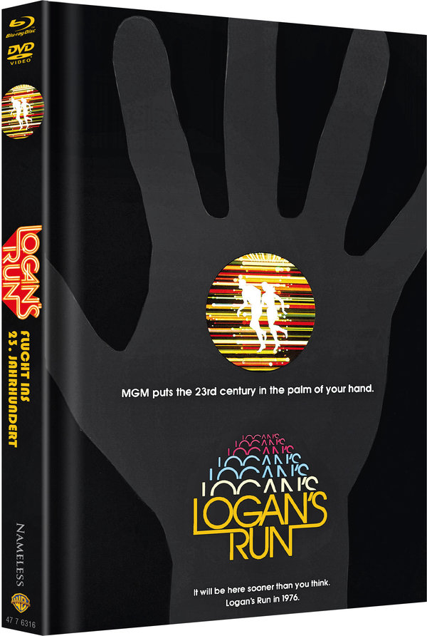 Logans Run – Flucht ins 23 Jahrhundert - Uncut Mediabook Edition  (blu-ray) (A)