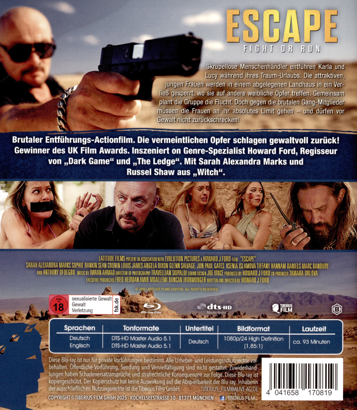 Escape - Fight Or Run  (Blu-ray Disc)