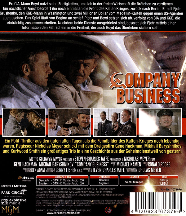 Company Business (blu-ray)