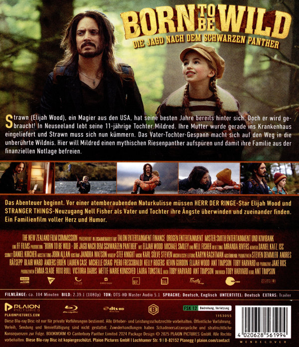 Born to be Wild - Die Jagd nach dem schwarzen Panther  (Blu-ray Disc)