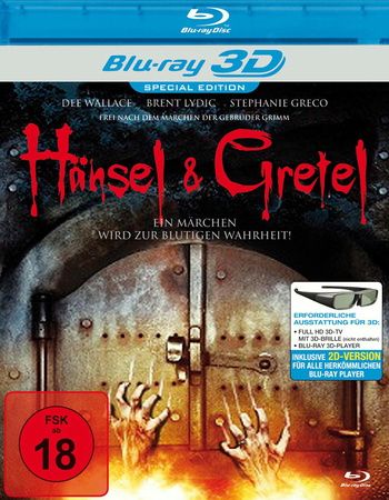 Hänsel & Gretel 3D (3D blu-ray)