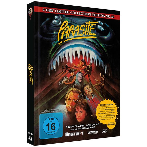 Parasite - Killer Parasit 3D - Uncut Mediabook Edition  (blu-ray) (D)