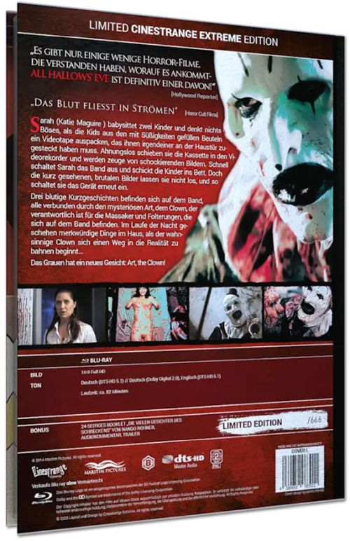 Terrifier - The Beginning - Uncut Mediabook Edition  (blu-ray) (L)