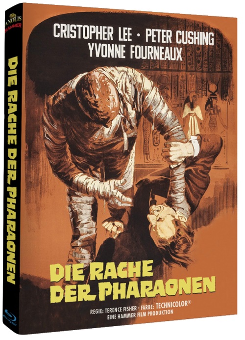 Die Rache der Pharaonen - Uncut Mediabook Edition (blu-ray) (C)