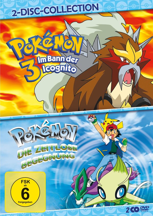 Pokémon 3 / Pokémon 4 - Doppelpack  [2 DVDs]  (DVD)