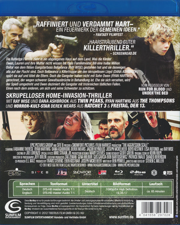 Aggression Scale - Der Killer in dir (blu-ray)