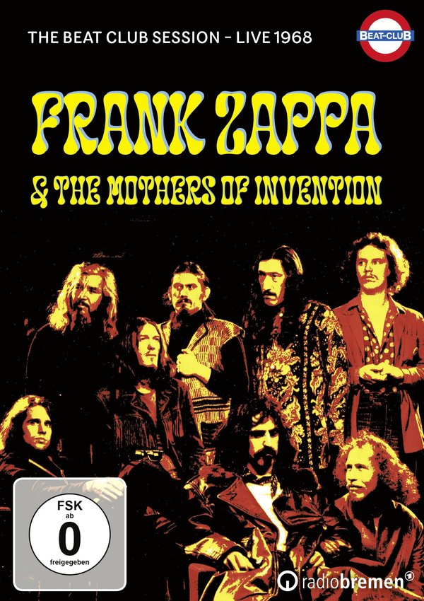 Frank Zappa & The Mothers Of Invention - The Beat-Club Session - Live 1968  (DVD)