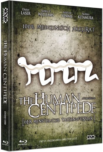 Human Centipede - Uncut Mediabook Edition (DVD+blu-ray) (B)