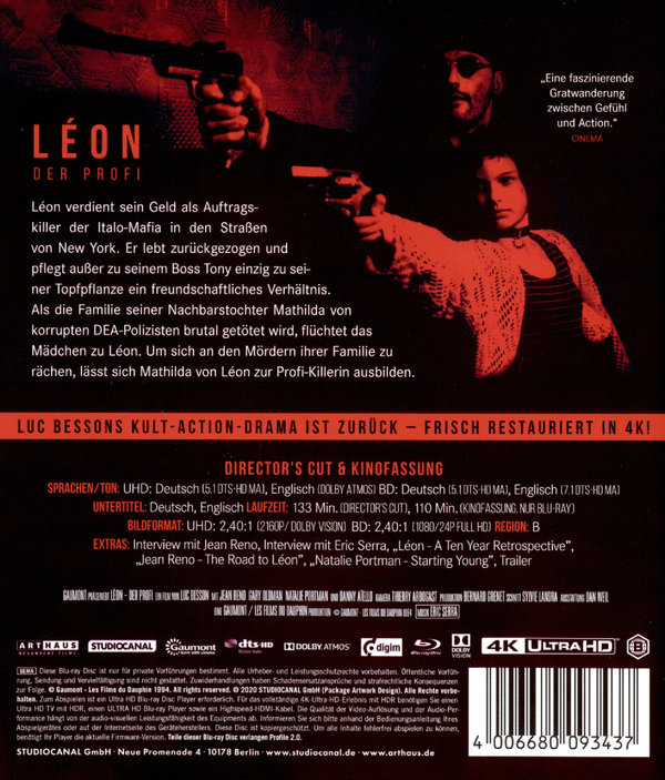 Leon - Der Profi (4K Ultra HD)