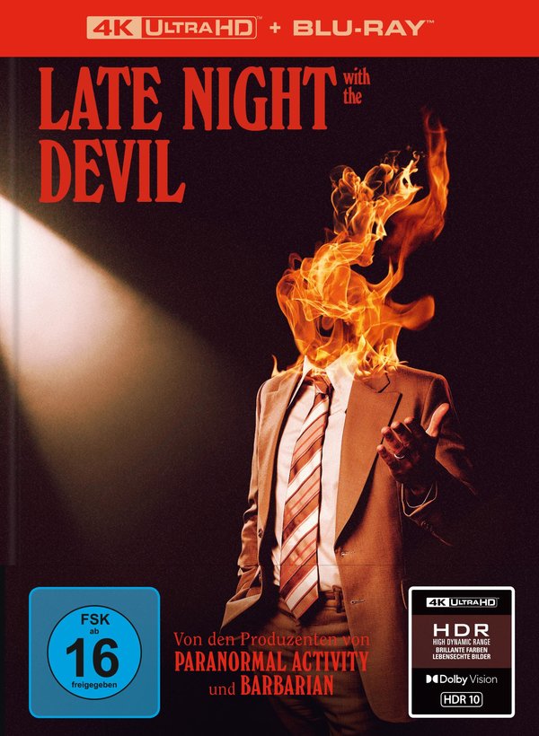 Late Night with the Devil - Uncut Mediabook Edition  (4K Ultra HD+blu-ray)