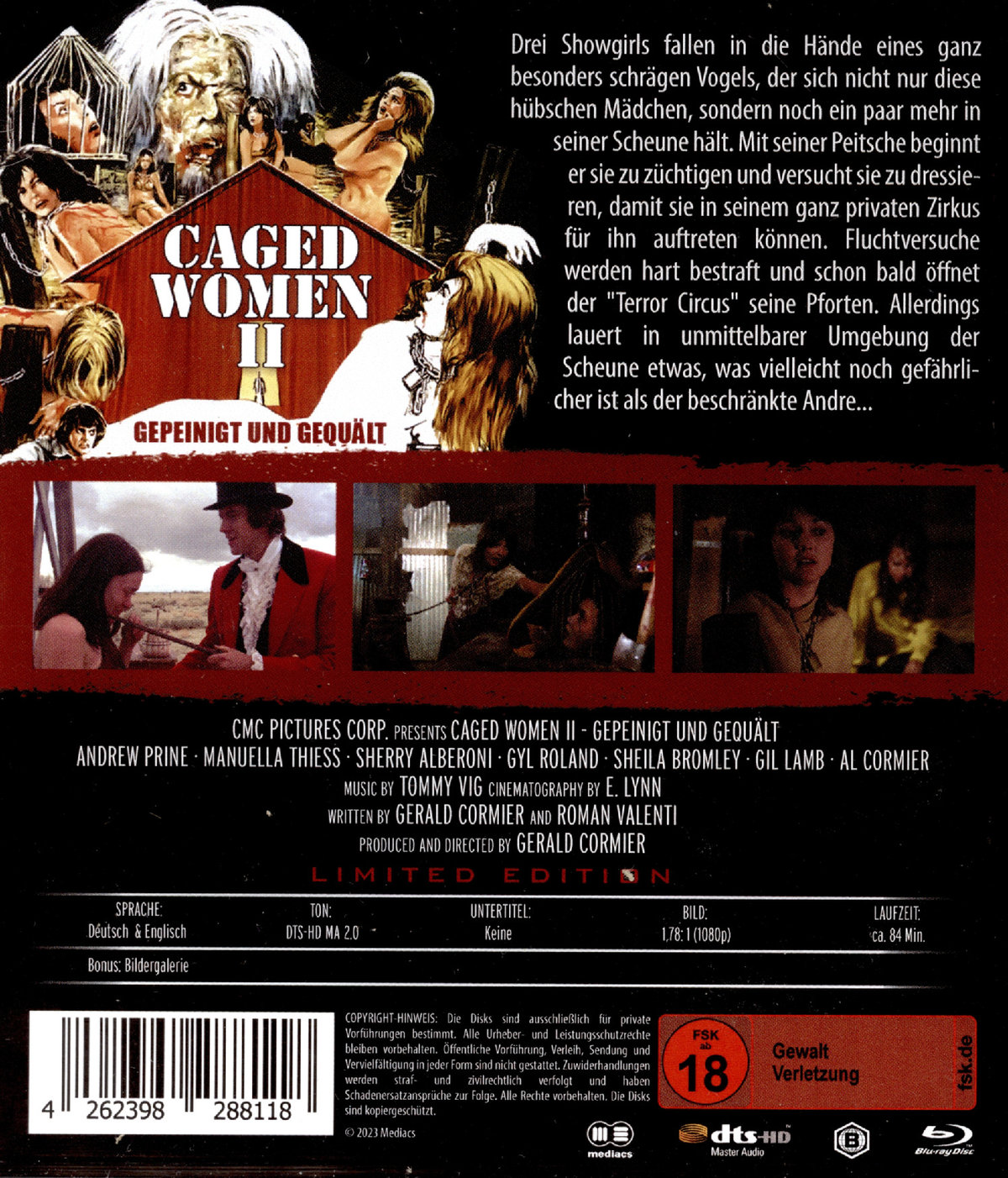 Caged Woman 2 - Gepeinigt und gequält (blu-ray)