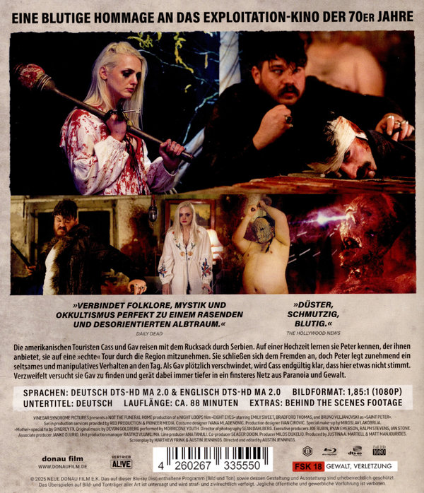 Eight Eyes - A Serbian Nightmare (Osum Ochi)  (Blu-ray Disc)